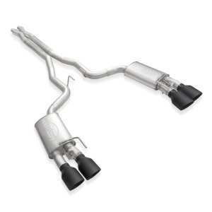 Ford Shelby GT500 Performance Exhaust - Stainless Works - Catback X-Pipe - Black - 2020